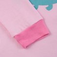 thumbnail image 6 of WIBACKER Toddler & Little Girls Cotton Knit Pajama 2-Piece Long Sleeves Pants Pjs Set 2-9 Years, 6 of 10