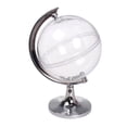 thumbnail image 4 of SHISUYAN 12 Pcs Boules Rondes en Forme de Globe Terrestre Bricolage Remplissables Ornement Boîte Porte-Bonbons Ronde avec Support Contenant à Bonbons pour Noël Maison Cuisine Mariage Fête Argent, 4 of 8