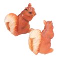thumbnail image 3 of Modelo de ardillas de animales de resina Estatua con forma de ardillas de dibujos animados Decoración de resina sintética Micro paisaje Artesanía para el hogar Jardín Terraza Patio Estilo 2, 3 of 10