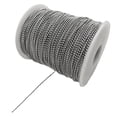 thumbnail image 2 of 100 Meters Plated Necklaces Cable Chain Necklace Crafting Jewelry Making - 2.4mm, 2 of 8
