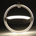 thumbnail image 4 of Novashion 22cm Modern Minimalist Pendant 1-Light Dining Room Flush Mount Light with Acrylic Shade, 4 of 9