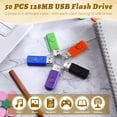 thumbnail image 3 of Memoria USB Kanayu de 128 MB, USB 2.0, 50 unidades, 5 colores, 3 of 7