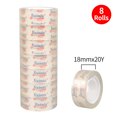 thumbnail image 2 of Graflsoa Ruban Transparent pour Déchirures à la Main 1,8 cm pour Bureau et École, Longueur 20 A, 8 Rouleaux, Matériau BOPP Durable, Facile à Transporter et à Ranger, 2 of 7
