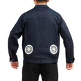 thumbnail image 1 of Summer Outdoor Cooling Fan Jacket Men's Air-Conditioning Suit Sun Protection Clothing Wear-Resistant Construction Work Clothes, 1 of 5