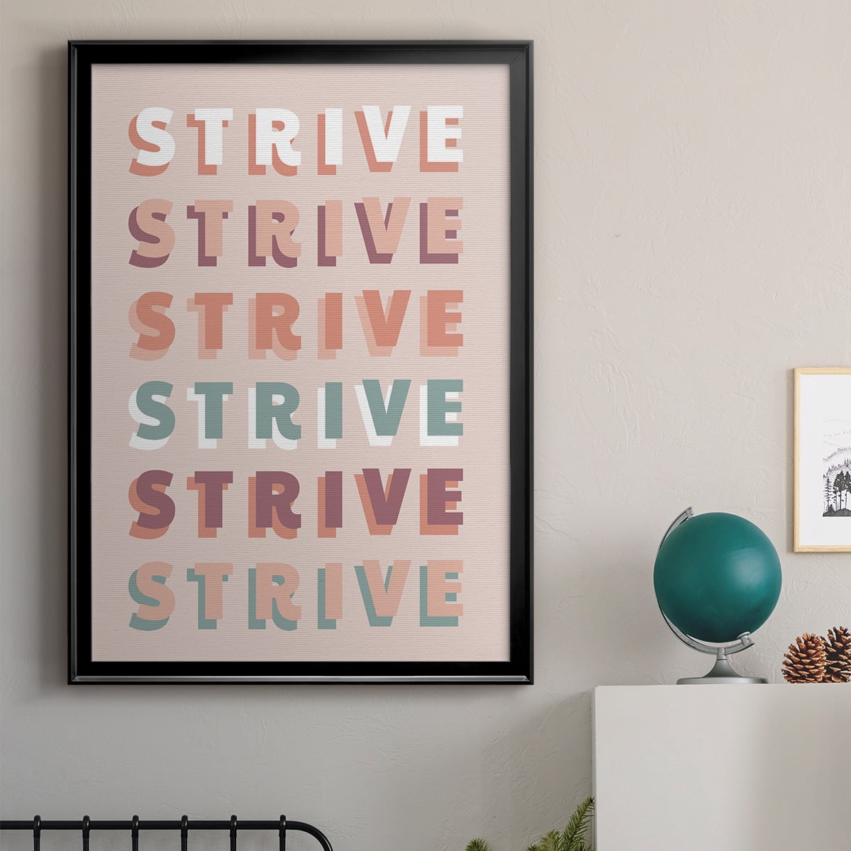 Strive Premium Framed Print - Ready to Hang