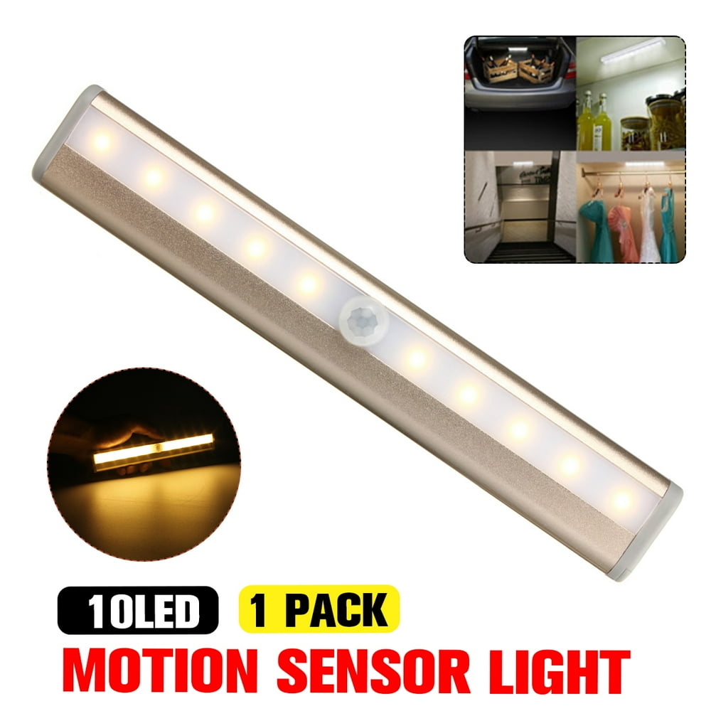 10 LED Under Lighting,Closet Lights Motion Sensor