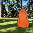 thumbnail image 7 of Hassch Pop Up Privacy Shower Tent with Carry Bag - Portable Outdoor Camping Bathroom Toilet Changing Dressing Room - Orange, 7 of 7