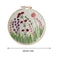 thumbnail image 3 of Meitianfacai Beginner's Embroidery Flower Kit,Beginner Hand Embroidery 0 Based Diy Hand Embroidery Material Package, 3 of 3
