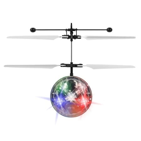 1Pcs World Tech Toys Comet IR UFO Flying Ball USB Recharge Infinite Color Change