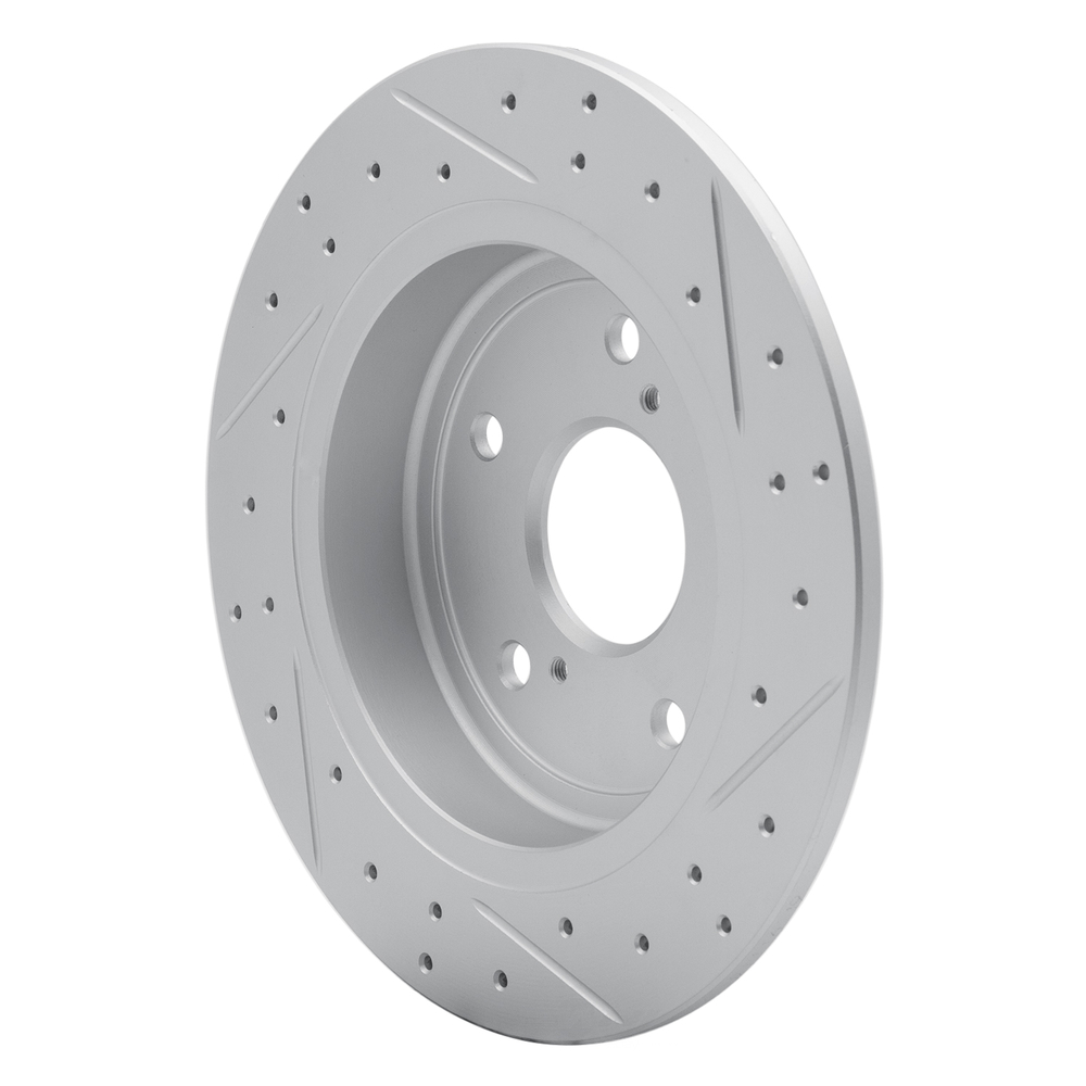 Dynamic Friction Company 830-01005L DFC Geoperformance Rotor - Drilled and Slotted