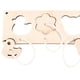 thumbnail image 4 of Tablero ocupado Montessori,Juguetes educativos de tablero ocupado Montessori de madera,Juguetes de aprendizaje temprano Material didáctico Jardín de infancia,Rompecabezas de tablero ocupado Zulema Tablero ocupado Montessori, 4 of 8
