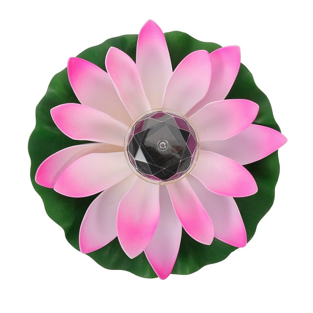 SHISUYAN Solar Powered Colorful Elegant Decoration Flower Pool Landscape Decorative Lights(Random Color)
