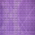 thumbnail image 1 of Ahgly Company Indoor Square Patterned Violet Purple Area Rugs, 8' Square, 1 of 6