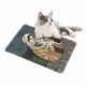 thumbnail image 5 of Rascador para gatos, tapete de sisal, protector de muebles para pared, sofá, alfombra, puerta, autoadhesivo, diseño artístico de gatos con clavijas giratorias (Mamá y gato, 60 x 40 cm)., 5 of 5
