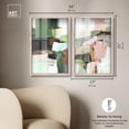 thumbnail image 5 of Silent Radiance Duo Shadowbox Print Blue Wall Decor by Art Remedy, Blonde Frame, 16 x 24, 5 of 6