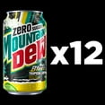 thumbnail image 2 of Mountain Dew Zero Sugar Baja Blast Tropical Lime Soda Pop, 12 fl oz, 12 Pack Cans,(packaging May Vary)., 2 of 5