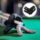 thumbnail image 4 of 2pcs 3-Finger Glove Billiard Pool Shooters 3 Fingers Gloves Billiard Gloves Snooker Gloves Instruments (Black), 4 of 4