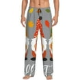 thumbnail image 1 of Balery Hello Fall Gnomes Pantalones de pijama para hombre, pijama ultraligero, pantalón de descanso-Small, 1 of 6
