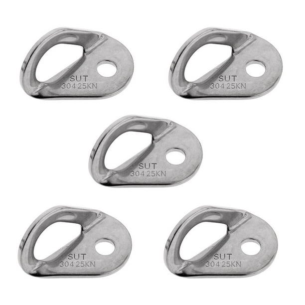 Percha de material acero Inoxidable de 5 Piezas - Se la la adaptaciónción a Pernos Mm / 3/8 "
