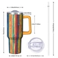 thumbnail image 3 of Funny 40 oz Tumbler Office Use Handle Spill Proof Lid 40 oz Funny Theme Tumbler Double Insulated Travel Must Haves, 3 of 5