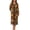 Maple Leaf 1, variant on Whosucclay Pumpkin Bat Hat Castle Print Zipper Front Robes for Women Casual House Coat Long Sleeve Loungewear Women Zipper Robe Comfortable Long Nightgown with Pockets Halloween Decor, S
