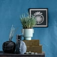 thumbnail image 5 of Creative Co-Op Round Decorative Terra-cotta Vase with Hand-painted Intersecting Lines, Black and White, 5 of 7