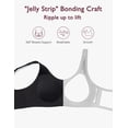 thumbnail image 3 of Sujetador Momcozy Seamless Comfort Soft Support, cobertura total, negro, 3 of 7