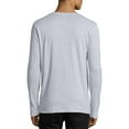 thumbnail image 3 of Hanes Men's and Big Men's Nano-T Long Sleeve Tee, Up To Size 3XL, 3 of 5