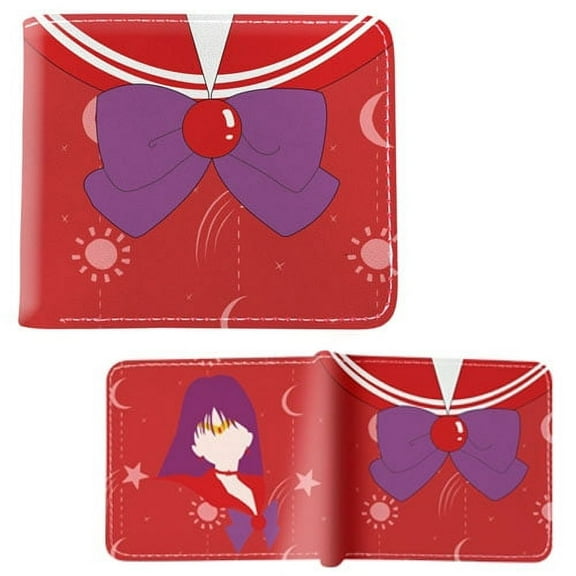 Sailor Mars Uniform - Sailor Moon 4x5" Bi-Fold Wallet