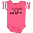 thumbnail image 3 of Inktastic Nevertheless, She Persisted Boys or Girls Baby Bodysuit, 3 of 5