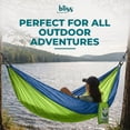 thumbnail image 2 of Bliss Hammocks Hammock in a Bag with Carabiner Hooks and Tree Straps, Mermaid, 2 of 11