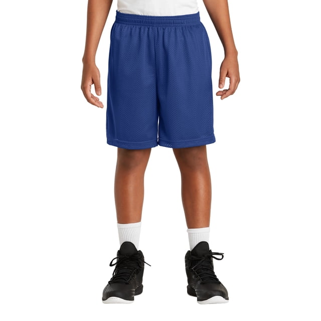 Pantalón corto de malla clásica Sport-Tek® para jóvenes PosiCharge®. YST510 deporte-tek YST510