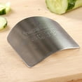 thumbnail image 5 of Walbest Stainless steel Finger guard knife cutting protector Hand Kitchen Safe slice tool for Chef - Cooking Avoid Hurting When Slicing and chopping, 5 of 7