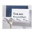 thumbnail image 2 of Key Hook Mailbox Mail Tool Rack Non-Marking Key Hook Storage Hook, 2 of 6