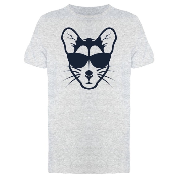 Head Hipster Mouse Face Tee Men's -Image by Shutterstock