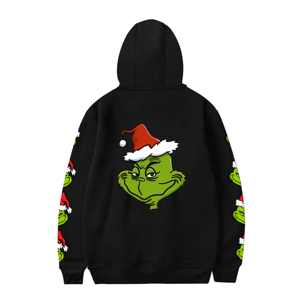 Grinch Hoodie - The Grinch Pullover Hooded Sweatshirt CSSG001 - ShopperBoard