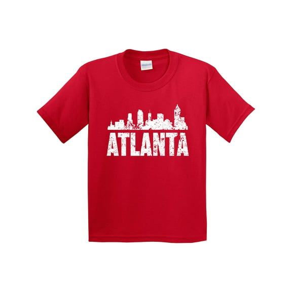 Inktastic Atlanta Skyline Grunge Youth T-Shirt