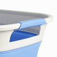 thumbnail image 4 of SAMMART 40L (10.5 Gallon) Collapsible Plastic Laundry Basket - Foldable Pop Up Storage Container/Organizer - Portable Laundry Hamper - Space Saving, 4 of 6