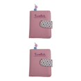thumbnail image 3 of VONKY Chic Women s Dots Wallet Coin Card Holder Purse Handbag Pink 2Set, 3 of 6