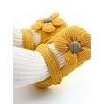 thumbnail image 3 of Baby Cute Flower Princess Soft-soled Toddler Cotton Fabric Shoes, 3 of 5