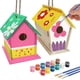 thumbnail image 1 of DIY Bird House Kit - 2-Pack Wooden Arts and Crafts for Kids (Includes Paints), 1 of 5
