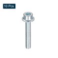 thumbnail image 3 of M6x35mm Flanged Socket Head Screws, 10 Pack 8.8 Grade Carbon Steel Flange Bolts, 3 of 5