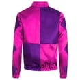 thumbnail image 4 of iiniim Girls Horse Racing Jacket Color Contrast Coat Long Sleeve Zipper Top for Kids Riding Show Hot Pink 16, 4 of 7