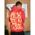 thumbnail image 5 of Disney Mickey Mouse Fleece Pullover Hoodie Graffiti Adult, 5 of 5