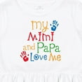thumbnail image 4 of Inktastic Mimi and Papa Love Me Girls Toddler Dress, 4 of 5