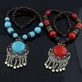 thumbnail image 2 of Women Vintage Bohemia Style Pendant Long Chain Sweater Necklace Jewelry Charm, 2 of 7