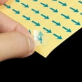 thumbnail image 5 of Small Arrow Stickers 0.5x0.4" PET Self Adhesive Product Inspection Defects Indicator, Blue, 10 Sheet, 5 of 6