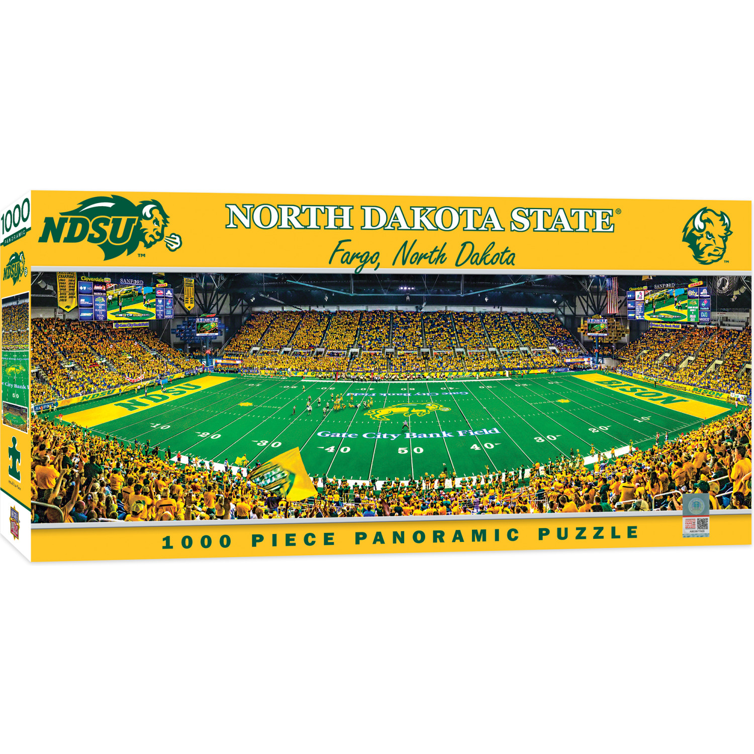 MasterPieces Panoramic Puzzle - NCAA North Dakota State Bison Center View - image 2 of 4