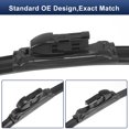 thumbnail image 5 of Unique Bargains 1 Pair 26"+19" Front Windshield Wiper Blade for VW Arteon 17-24 Premium Set with Upgraded Stability, 5 of 8