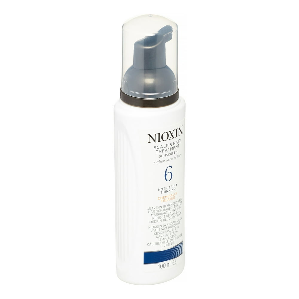 Nioxin Nioxin System 6 Scalp Treatment Serum for Noticeably Thinning Chemically Treated Hair 3